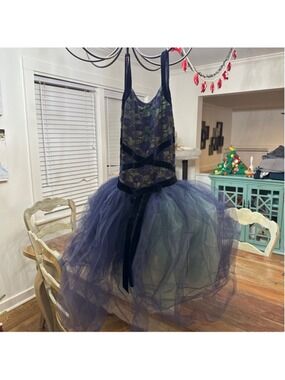 Revolution Dancewear Costume Adult Medium Purple Mint Navy